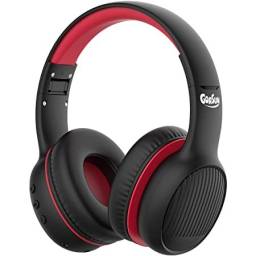 Auricular Bluetooth Gorsun E66   Con limitador de volumen 85/94dB  Negro/Rojo