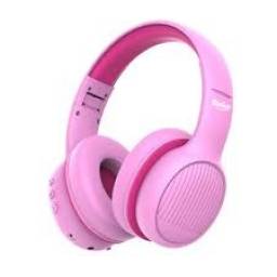 Auricular Bluetooth Gorsun E66   Con limitador de volumen 8594dB  Rosado