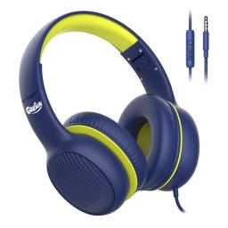 Manos Libres Stereo Gorsun A66   Con limitador de volumen 85/94dB  Azul Oscuro